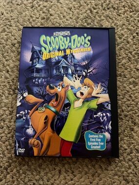 Cartoon Network Scooby-Doo Original Mysteries DVD - Purple & Green Cover